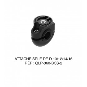 ATTACHE COLLIER PM RÉF / QLP-360-BCS d.10/12/14/16