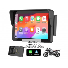 LECTEUR CARPLAY + ANDROÏDE MOTO SUR SUPPORT GPS BMW RÉF : BM5P