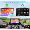 LECTEUR CARPLAY + ANDROÏDE MOTO SUR SUPPORT GPS BMW RÉF : BM5P