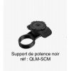 SUPPORT DE POTENCE NOIR SPLE RÉF : QLM-SCM