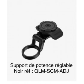 SUPPORT DE POTENCE RÉGLABLE NOIR RÉF : QLM-SCM-ADJ
