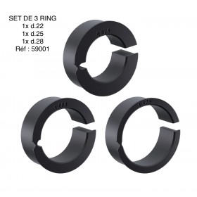 SET DE 3 RING D.22/D.25/D.28 RÉF : 59001