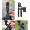 PINCE DE FIXATION ALU NOIR POUR GO-PRO RÉF : ZJ846