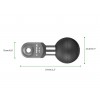 ADAPTATEUR BOULE D.25 POUR GO-PRO