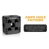 SUPPORT DE GPS MULTIPOSITIONS ALU NOIR D.12
