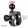 BOULE À PINCE ANT-VOL D.25 ALUMINIUM NOIR RÉF : 6027