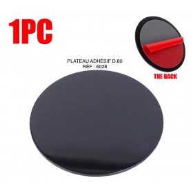 PLATEAU ADHÉSIF ABS POUR TABLEAU DE BORD RÉF : 6028