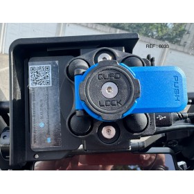 SUPPORT TÉLÉPHONE AVEC ANTI VIBRATIONS ET FICHE USB POUR SUPPORT GPS BMW