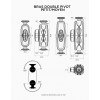 BRAS DOUBLE PIVOT GM 12 CM RÉF : QLP-360-DPM