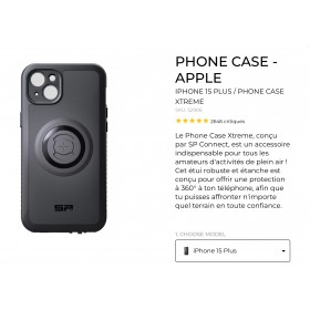 COQUE XTREME SP CONNECT IPHONE 15 PLUS RÉF : 52906