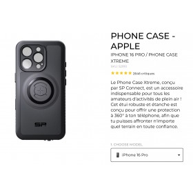 COQUE XTREME SPC+ IPHONE 16 PRO RÉF : 52910