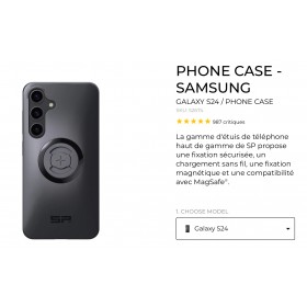 COQUE SPC+ GALAXY S24 RÉF : 52674