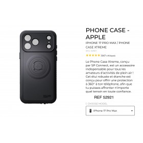 COQUE XTREME SP CONNECT IPHONE 17 PRO MAX RÉF : 52921