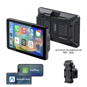 LECTEUR PLUG&PLAY 6P AVEC SUPPORT PICOT + VERROUS RÉF : 6053