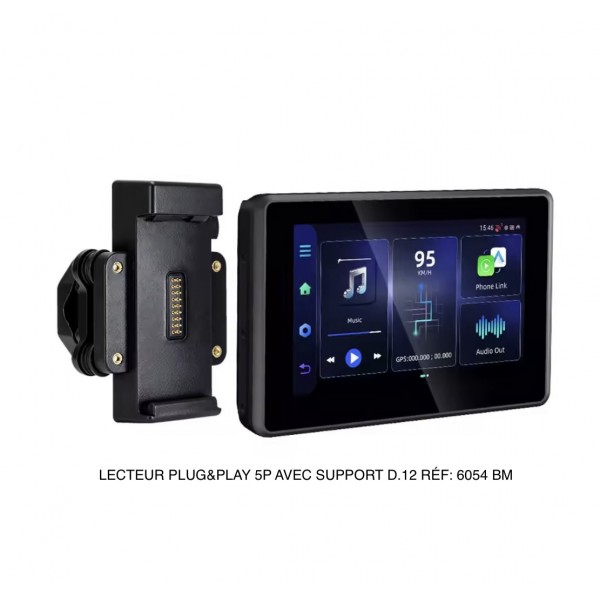 LECTEUR PLUG&PLAY 5P + SUPPORT D.12 RÉF : 6054 BM