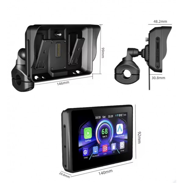 LECTEUR PLUG&PLAY 5P AVEC SUPPORT UNIVERSEL RÉF : 6055/2