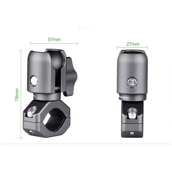 SUPPORT GUIDON ALU D.25 RÉF : DA-80 PRO