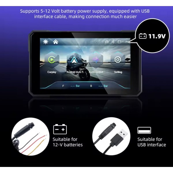 LECTEUR PLUG&PLAY 5P 12V OU USB-A RÉF : 6069