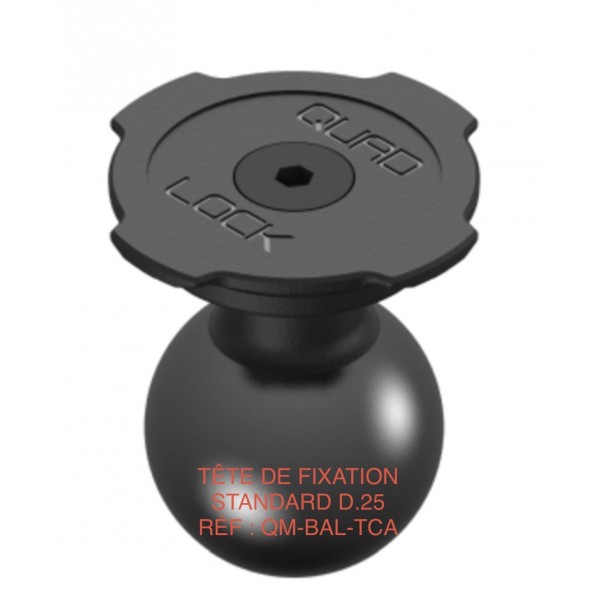 BOULE DE FIXATION D.25 STANDARD RÉF : QLM-BAL-TCA