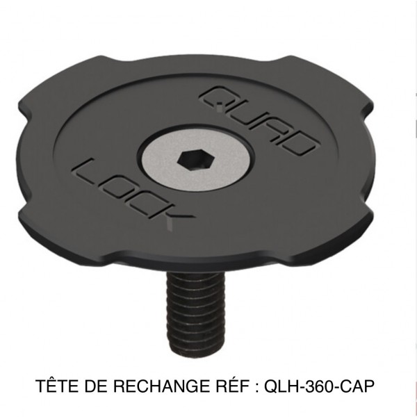 TÊTE DE RECHANGE QUADLOCK RÉF : QLH-360-CAP