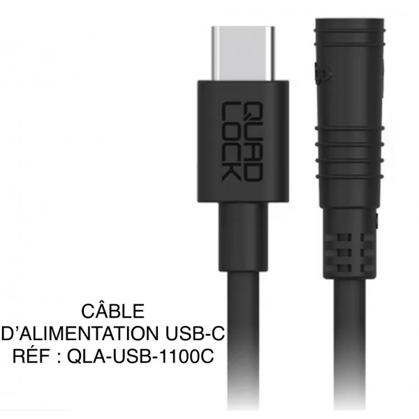 CÂBLE D’ALIMENTATION 1,10 Mt RÉF : QLA-USB-1100C