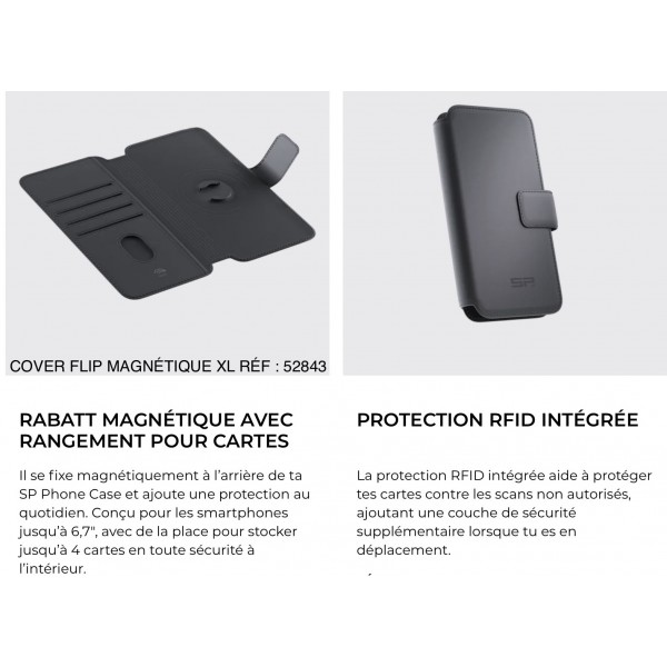 MAGNÉTIQUE FLIP COVER XL RÉF : 52843