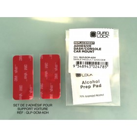 SET DE 2 ADHÉSIF POUR SUPPORT VOITURE RÉF : QLP-DCM-ADH