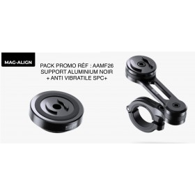 PACK PROMO SP CONNECT SUPPORT ALU NOIR + ANTI VIBRATILE RÉF : AAMF26