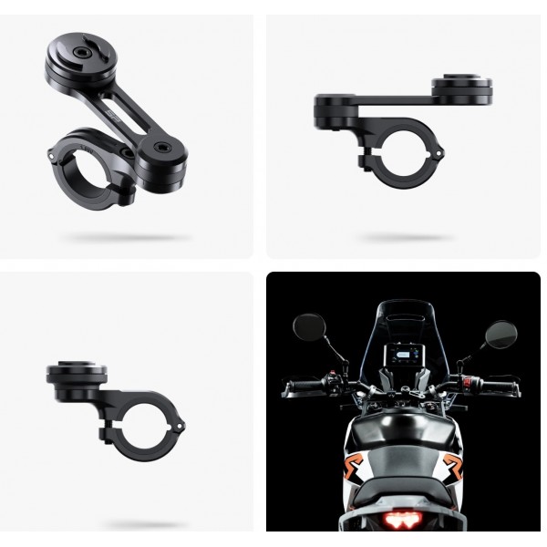 PACK PROMO SP CONNECT SUPPORT ALU NOIR + ANTI VIBRATILE RÉF : AAMF26