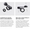 PACK PROMO SP CONNECT SUPPORT ALU NOIR + ANTI VIBRATILE RÉF : AAMF26