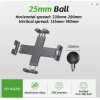 SUPPORT TABLETTE ALUMINIUM D.25 RÉF : PD-02