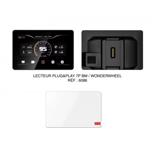 LECTEUR PLUG&PLAY BM 7 P WONDERWHEEL RÉF : 6086