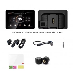 LECTEUR PLUG&PLAY BM 7P DVR + TPMS RÉF : 6086/2