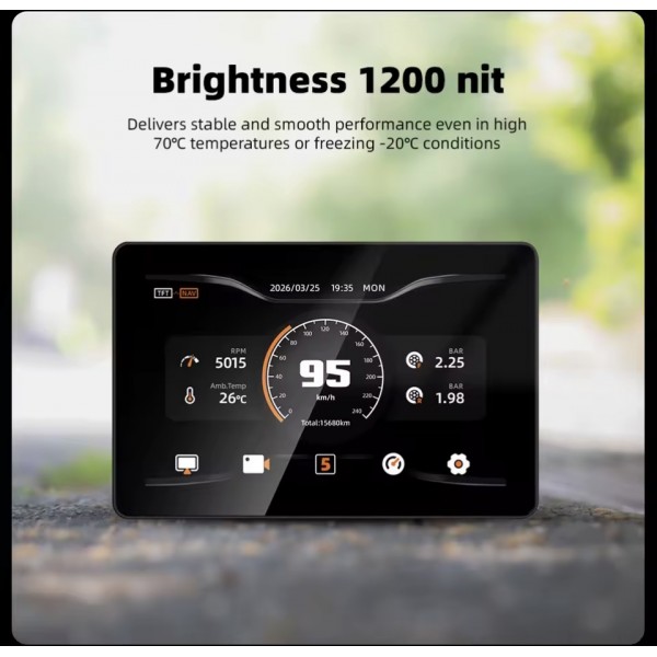 LECTEUR PLUG&PLAY BM 7P DVR + TPMS RÉF : 6086/2