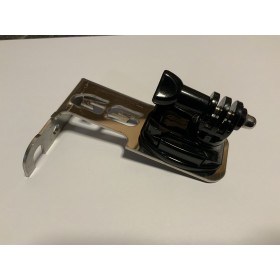 SUPPORT DE FIXATION GO-PRO INOX GS / GAUCHE