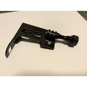 SUPPORT DE FIXATION GO-PRO ACIER NOIR GS/GAUCHE