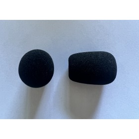 Sachets de 2 bonnets de micro intercom noir