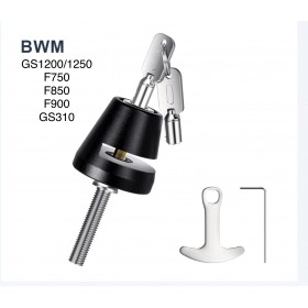 SERRURE ANTIVOL POUR CASQUE NOIR RÉF/40175