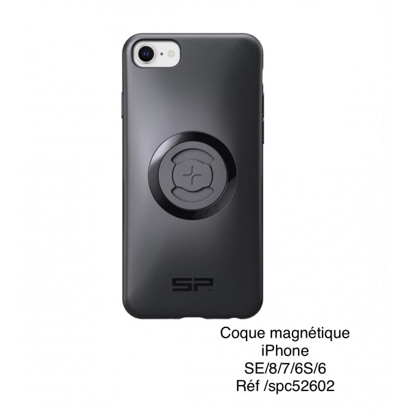 Coque magnétique SPC+ iPhone SE/8/7/6S/6 réf 52602