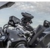 Support moto tige de fourche alu noir PRO de 12.7 à 25.4 m/m réf / QLM-FSM-PRO
