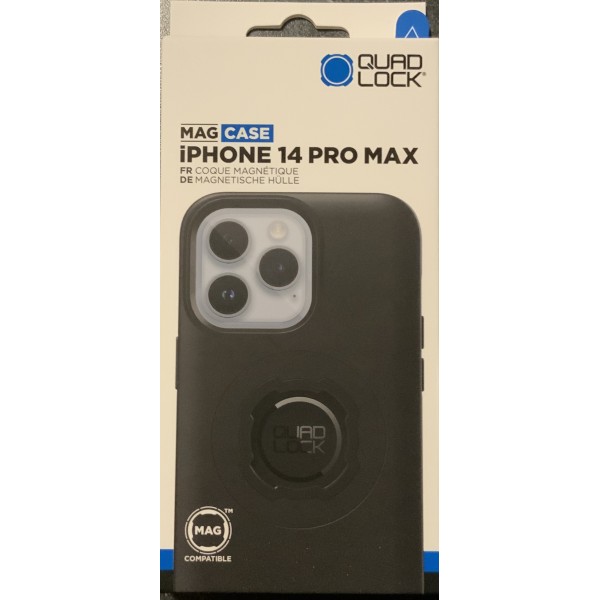 Coque magnétique QUADLOCK iPhone 14 PRO MAX QMC-IP14XL