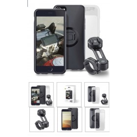 Pack promo SP Connect iPhone SE/7/8/6/6S réf -53900 ( coque + poncho + support moto alu )