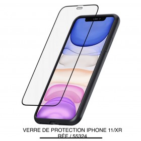 VERRE DE PROTECTION IPHONE 11/XR RÉF / 55324