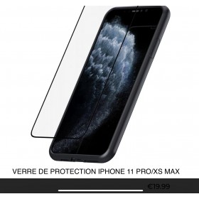 VERRE DE PROTECTION IPHONE 11PRO MAX / XS MAX RÉF / 55323