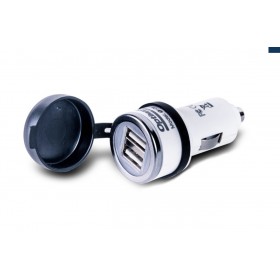 ADAPTATEUR DOUBLE CHARGEUR USB 12V-5V 3300ma