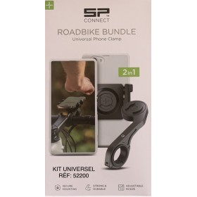 KIT VÉLO UNIVERSEL SUPPORT + PINCE UNIVERSEL ( 56 à 82 m/m ) réf : 52200