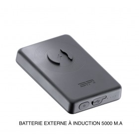 BATTERIE EXTERNE À INDUCTION ÉTANCHE 5000 M.A RÉF : 52814